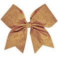 thumbnail image 1 of Glitter Performance Hair Bow Glitter Gold, 1 of 2