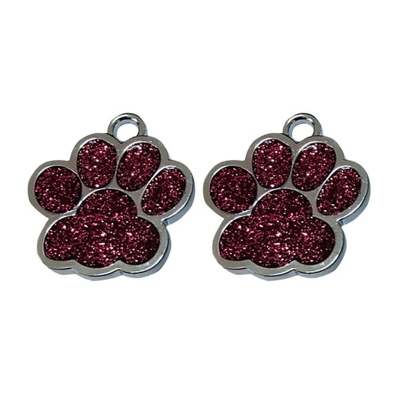 Glitter Pet Tag for Dogs and Cats Pet ID Tag Durable Metal Pet Name Tag Pet Accessories for and Style