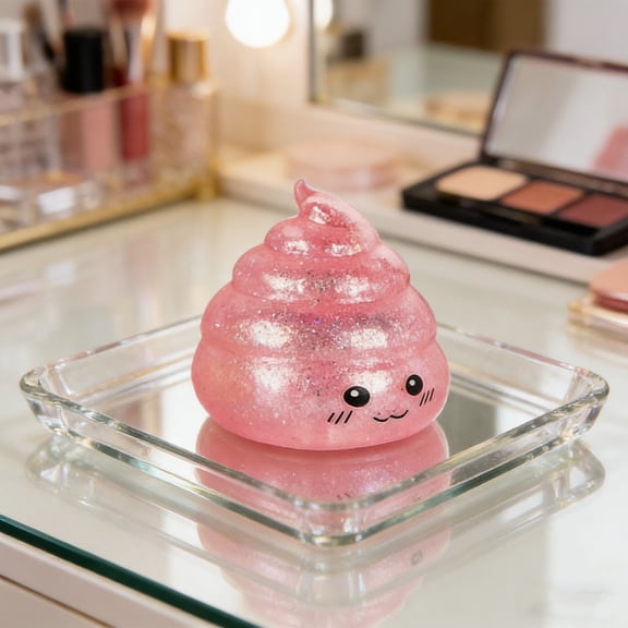 Glitter Poop,Large Poop Squishy Stress Relief Toys,Glitter Unicorns Poop Squishy,Rainbow Poop Novelty Squishy Poop Stress Ball Squishies Toys,Sensory Poop Stress Sugar Balls,Squeeze Fidget Toys