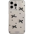 thumbnail image 1 of Glitter Powder Bow Dot Lucky Clear Soft  for iPhone Case (Clear,iPhone 13), 1 of 6