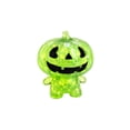 thumbnail image 1 of Glitter Pumpkin Squishy Toy, Slow Rebound Squeeze Stress Relief Fidget, Cute Halloween Party Favor Gift for Kids Adults (Green), 1 of 7