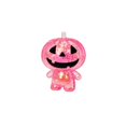 thumbnail image 1 of Glitter Pumpkin Squishy Toy, Slow Rebound Squeeze Stress Relief Fidget, Cute Halloween Party Favor Gift for Kids Adults (Pink), 1 of 7