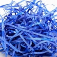 thumbnail image 1 of Glitter Raffia Paper Shreds & Strands Shredded Confetti for DIY Gift Wrapping & Basket Filling - Sapphire blue, 1 of 5