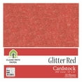 thumbnail image 1 of Glitter Red Cardstock - 12 x 12 inch - .016" Thick - 10 Sheets - Clear Path Paper, 1 of 9