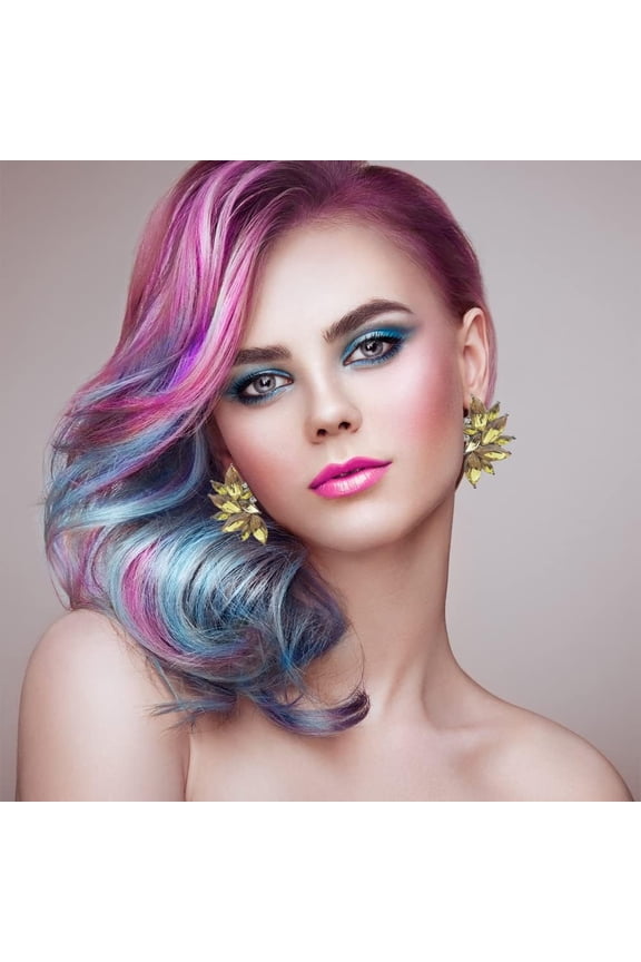 Glitter Rhinestone Statement Earrings For Women Fashion Bling Colorful Crystal Cluster Op Dangle Earrings Prom Jewerly 2024[Z629]