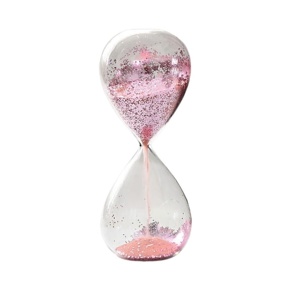 Glitter Sand Glass Timer Hourglass Hour Glasses for Home Decor Faimly Office