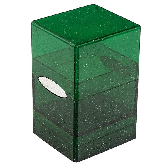 Glitter Satin Tower Deck Box