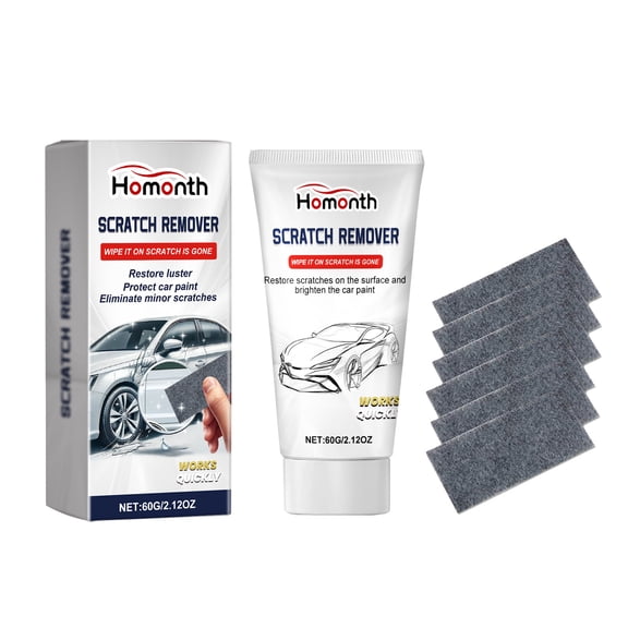 Glitter Scratch Remover Cloth for Car Paint, Nano Repair Kit Fills Scuffs & Swirls, Restores Gloss Quickly, Easy 3-Step Application, Universal Color Match for All Vehicles