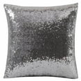 thumbnail image 1 of Glitter Sequin Pillow Covers, Sequins Pillows Cover Sliver Decorative Pillows Covers, Glitter Square Solid Throw Pillow Covers, for Home Bed Party Living Room Decor, 15.7x15.7 Inch, 1 of 1
