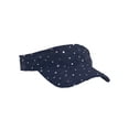 thumbnail image 1 of Glitter Sequin Visor - Navy, 1 of 4
