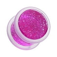 thumbnail image 1 of Glitter Shimmer Acrylic Ear Gauge Plug Earrings, 1 of 4
