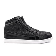 Glitter Shoes for Men Women Fashion High Top Casual Sequin Sparkly Bling Shiny Sneakers Gold
