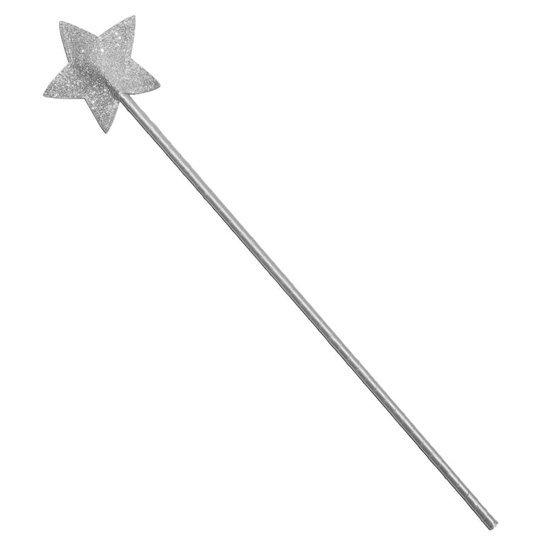 Silver Sequin Wand Costume Accessory Silver Sequin Wand Costume Accessory