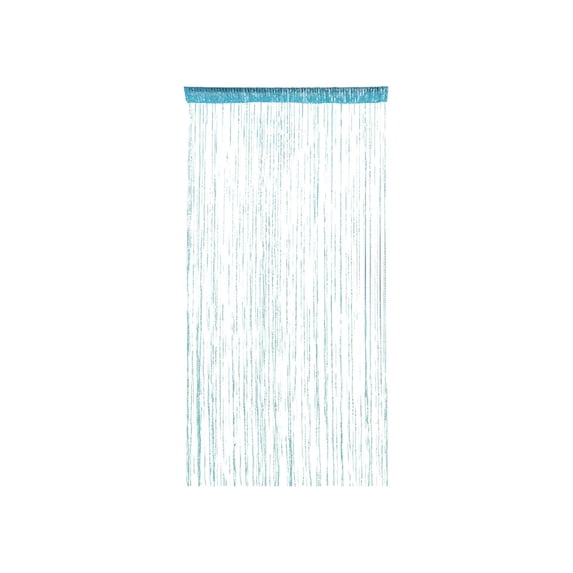 Glitter Silver Thread String Curtain 35.8 x 78.8 Inch Fringe Tassel Door Divider, Shimmer Hanging Curtain for Wedding, Party, Room Decor and Photo Backdrop