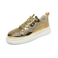 thumbnail image 1 of Glitter Sneakers for Women Lace up | Fashion Sneakers | Sparkly Lightweight Metallic Sequins Shoes | Platform Casual Walking Shoe, 1 of 6