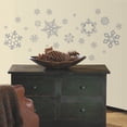 thumbnail image 1 of Glitter Snowflakes Wall Decals, 1 of 2