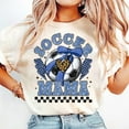 thumbnail image 1 of Glitter Soccer T-Shirt, Game Day Soccer Shirt, Retro Checkered Soccer Tee, Soccer Mama Shirt, Soccer Mom Tee, Leopard Soccer Coquette Shirt, 1 of 5