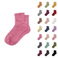 thumbnail image 1 of Women's Glitter Sparkle Slouch Socks 2026 Fashion Cute Casual Comfortable Stretch Mid Calf Socks, 1 of 4
