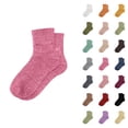 thumbnail image 1 of Glitter Sparkle Slouch Socks for Women 2025 Trendy Casual Comfortable Stretch Cute Mid Calf Socks, 1 of 4