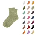 thumbnail image 1 of Glitter Sparkle Slouch Socks for Women 2025 Trendy Casual Comfortable Stretch Cute Mid Calf Socks, 1 of 4