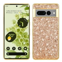 Glitter Sparkly Shiny Bling Case for Google Pixel 9 / 9 Pro, Ultra Slim Phone Case for Women Girls, Luxury Cover Anti-drop Shockproof Lightweight Protective for Google Pixel 9 / 9 Pro Case, Gold