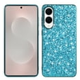 thumbnail image 1 of Glitter Sparkly Shiny Bling Case for Samsung Galaxy S25 Edge, Ultra Slim Phone Case for Women Girls, Luxury Cover Anti-drop Shockproof Lightweight Protective for Galaxy S25 Edge Crystal Case,Blue, 1 of 7
