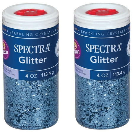 Glitter Spectra 4oz Sky Blue, 2-pack