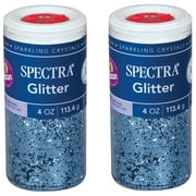 Glitter Spectra 4oz Sky Blue, 2-pack