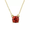 thumbnail image 1 of Glitter Square Pendant Choker Necklace Stud Earrings for Women in Gold Tone, 1 of 2