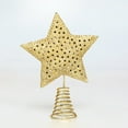 thumbnail image 1 of Glitter Star Christmas Tree Topper Mini Christmas Tree Star Topper for Small Christmas Tree Decoration/ Christmas Tree Top Decoration Pendant D, 1 of 7
