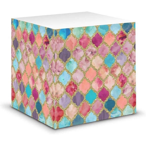 Glitter Sticky Note Cube