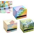 thumbnail image 1 of Glitter Sticky Note Roll, Transparent Pull-Out Pad with Cute Fruit | Sparkly Pop-Up Self-Adhesive Memo 2.5x1.7inch Sticky Note Pad Waterproof Self-Stick Notepad Stickies 105 Sheets, 1 of 6