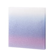 Glitter Sticky Notes Cute Self Adhesive Note Memo Pads, Clear Sparkle Sticky Note Paper, Transparent Glitter Notepads Small To Do List 3 x 3 Inch, Sticky Notes