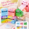 thumbnail image 1 of Glitter Sticky Notes, Sparkly Sticky Notes Transparent 105 Sheets/Box | Glittery Post It Pads, Pull-Out, Smooth Writing, Waterproof Quick Dry, Does Not Obstruct, No Residue, Resealable, 1 of 7