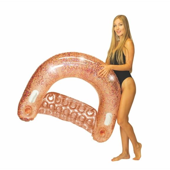 Glitter Sun Chair- Rose Gold