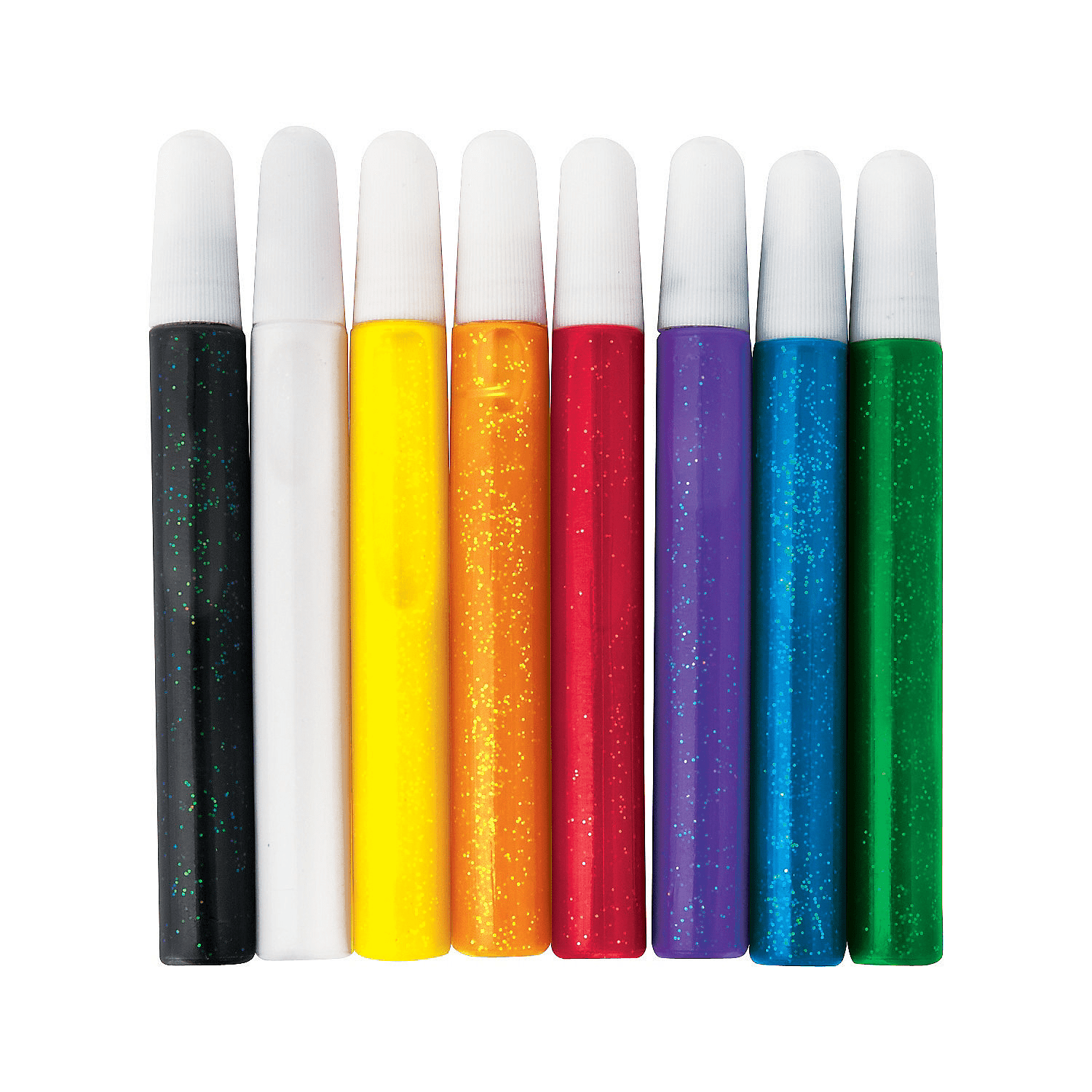 Glitter Suncatcher Paint Pens Set - Basic Supplies - 24 Pieces