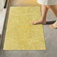 thumbnail image 1 of Glitter Texture Bathroom Rug 24"×16",Non-Slip High Absorbent Bath Mat Rug Machine Washable Bahtub Mats Home Decor, 1 of 7