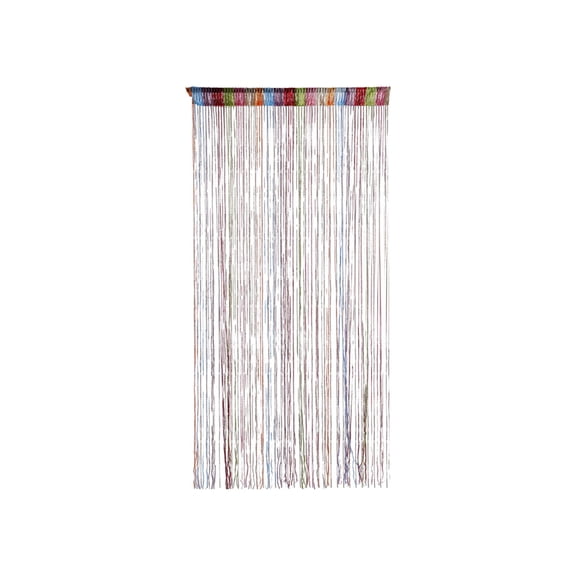 Glitter Thread String Curtain,Tassel Door Divider Curtain, Hanging Decor Curtain Window Partition For Wedding, Birthday Party, Living Room Home Decor, Mixed Gradient Color Option