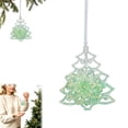 thumbnail image 1 of Glitter Transparent Christmas Hanging Ornaments, Xmas Tree Pendants Ideal for Winter Holiday Scene Home Decor, 1 of 6