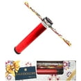 thumbnail image 1 of Glitter Wand Kaleidoscope. 9“ Liquid Motion Kaleidoscope. In a GIFT BOX(Red), 1 of 1