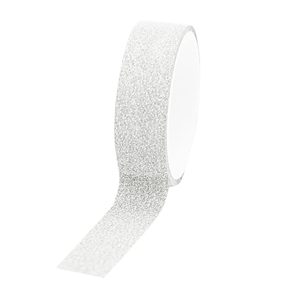 Glitter Washi Tape 1 Roll 1.5Cm X 300Cm Decorative Adhesive Tape For Scrapbooking Diy Crafts Gift Wrapping Stationery Decor Sparkle