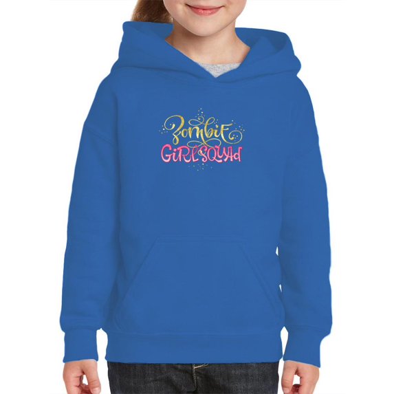Glitter Zombie Girl Squad Hoodie Juniors -Image by Shutterstock, x-Large
