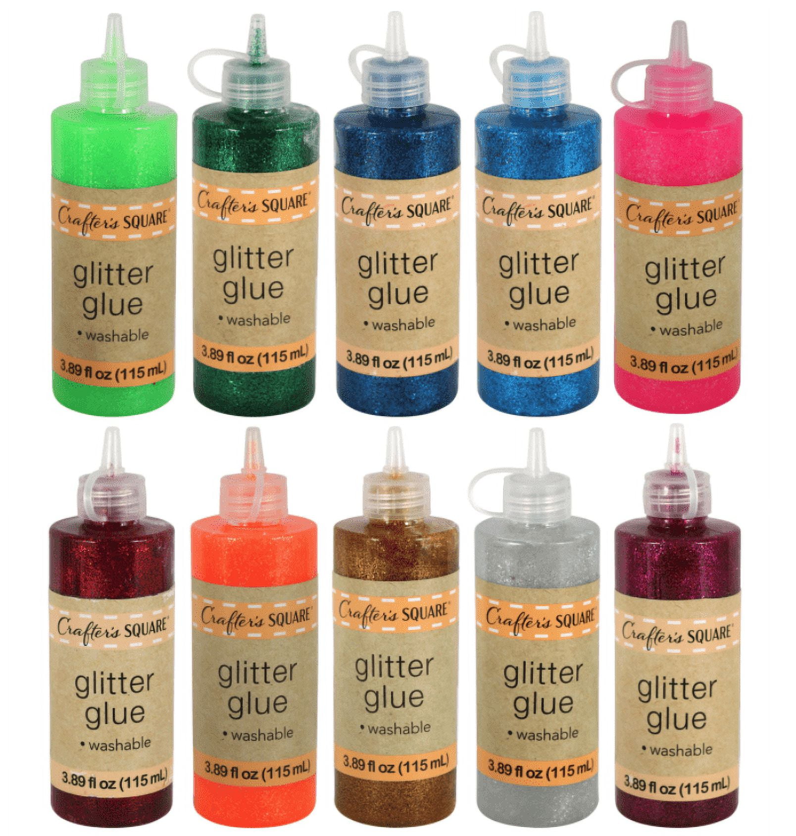 Glitter glue Washable Glitter Glue, 3.89oz. Bottle 3 pack