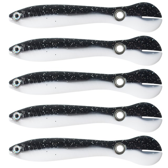Glittered Loach Lures Fishing Soft Baits Swimming Lures Swimbaits for