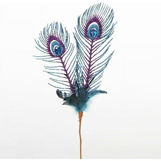 wire peacock feather 