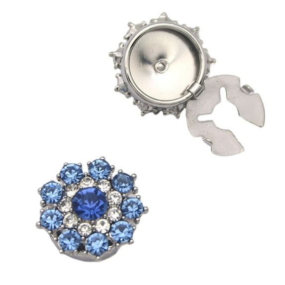 Glittering Faceted Glass Cufflinks Secure Fastening Mechanism Ideal For Gala Attire