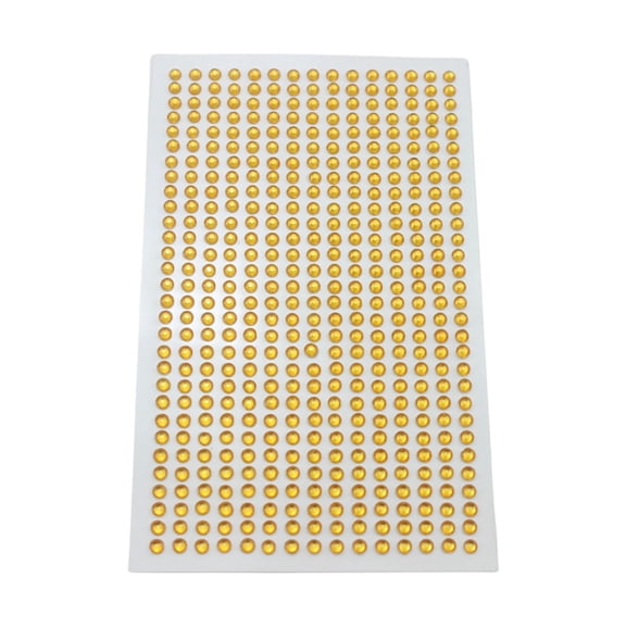 Glittering Gems Stickers Rhinestones Stickers Jewels Stickers for Face Makeup