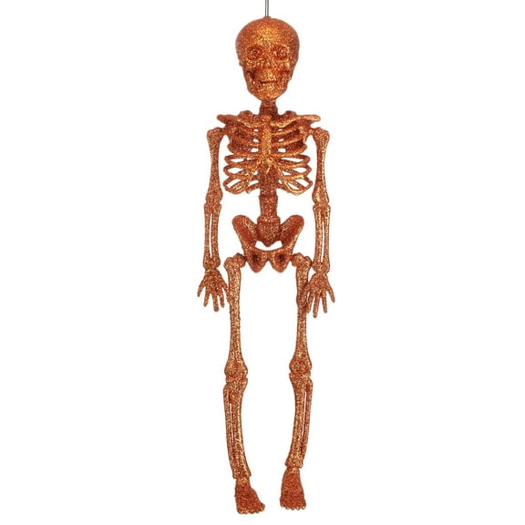 Glittering Orange Skeleton