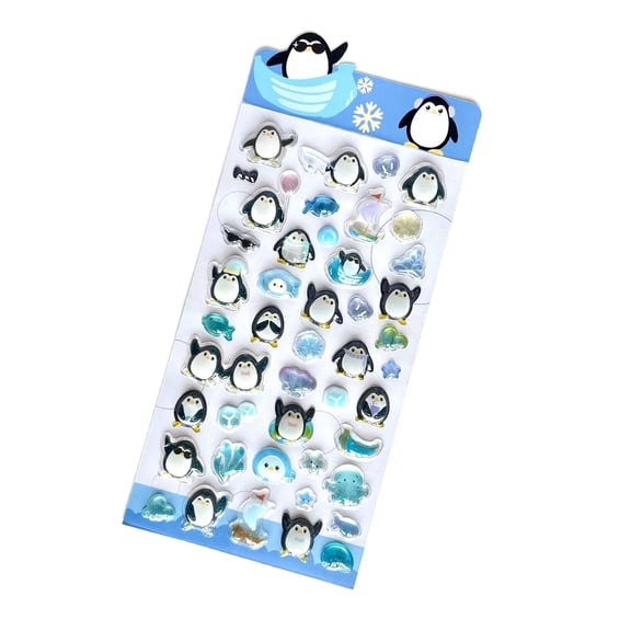 Glitters Crystal Sticker Plastic Texture for Kids Creative Art Crafts with Reusable Adhesive and Sparkling Designs