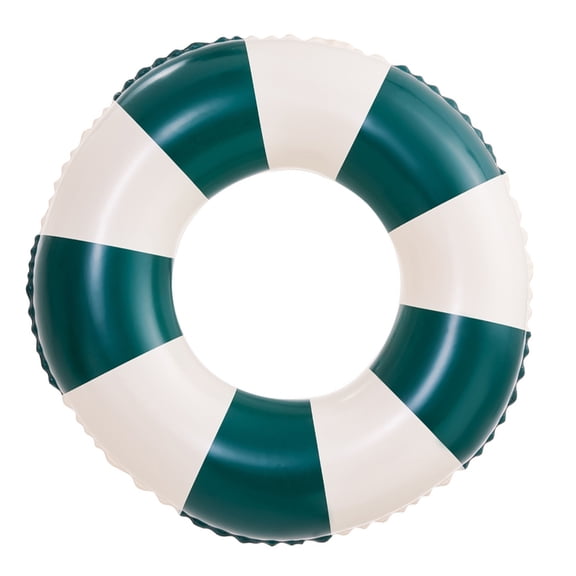 Glitters Rainbows Swim Tube Rings Inflatable Fishes Tail Swimming Rings